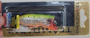 TEAM DAIWA MOUTH WASHER 1080F TOPWATER LURE TRANSLUCENT CHART BACK NIP LQQK - Picture 1 of 2