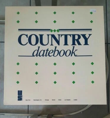 COUNTRY DATEBOOK July 24-30 1988 12" 33RPM  Conway Twitty, Earl Thomas Conley - Image 1 of 4