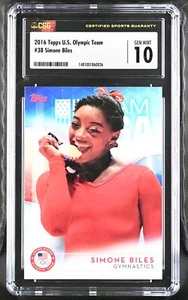 Simone Biles 2016 U.S. Olympic Team #38 CGC 10 USA - Picture 1 of 2