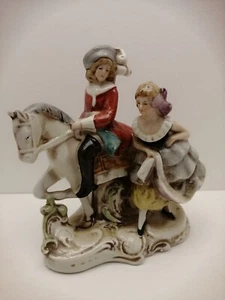 Rare Vintage German Grafenthal Porcelain Couple Figurines Numbered And Stamped - Picture 1 of 10