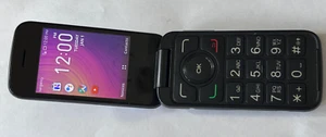 UNLOCKED T-MOBILE Alcatel GO FLIP 3 4052W 4G LTE Smart Phone ) Tello LYCA *READ - Afbeelding 1 van 3