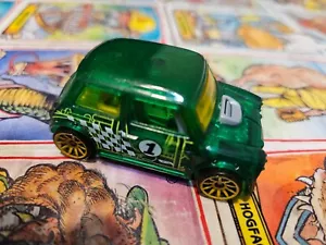 Hot Wheels Morris Mini Green Xray Racer 2000 Removable top/Plastic/Gentle Use - Picture 1 of 5