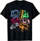 Video Game Console Controllers Retro 80's 90's Arcade Gamer T-Shirt