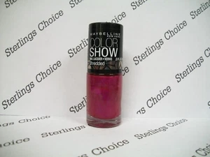 Maybelline Color Show Shredded Nail Lacquer #40 Magenta Mirage - Picture 1 of 2