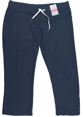 M&S Womens Marks and Spencer Blue Straight Joggers Size 22 Petite LABEL FAULT - Image 1 of 4