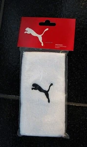 6 x Schweißband Puma extra lang - 1 x weiß + 5 x schwarz - neu + ovp - Bild 1 von 2