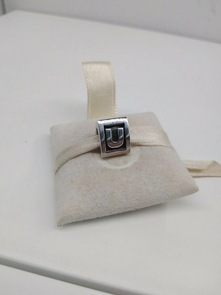 Ciondolo Pandora Argento Iniziale U - Immagine 1 di 1