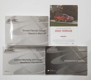 GMC Terrain 2020 manual del propietario OEM + folleto de infoentretenimiento, garantía e información - Imagen 1 de 5