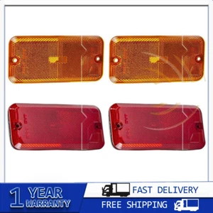 TYC Side Marker Light Assembly Front & Rear for Chevrolet G20 1985-1995 4/lot - Picture 1 of 11