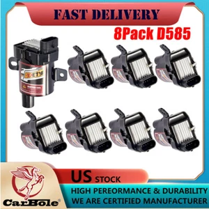 Paquete de 8 bobinas de encendido para Chevy Silverado 1500 2500 Tahoe Suburban GMC Sierra 5.3 - Imagen 1 de 17
