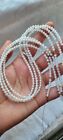 4 MM Full White Moissanite Diamond Beads| Faceted Moissanite |Making For Jewelry