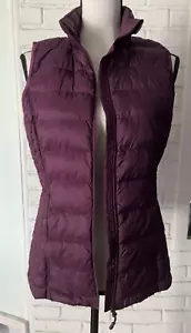 32 DEGREES Heat Women's Lightweight Packable Vest Jacket Burgundy Size Small - Picture 1 of 12