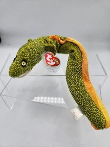 2000 Ty Beanie Babies Morrie the Electric Moray Eel Plush Stuffed Animal Sea - Picture 1 of 13