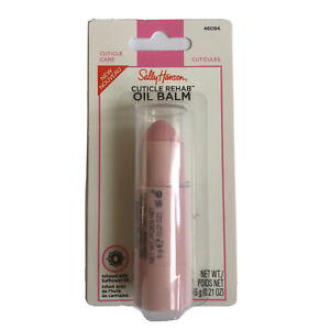 Sally Hansen Cuticle Rehab Solid Oil Balm Stick On-the-Go 0.21 oz New Sealed