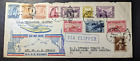1936 Philippines Airmail Cover Manila PI to Winston Salem NC USA