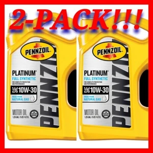 Pennzoil Platinum Full Synthetic Engine Oil 10W-30 2pk (10 quarts) - Picture 1 of 1