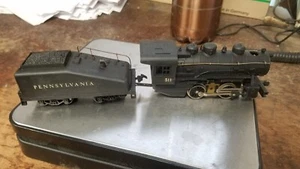 Vintage AHM HO Scale 511 Pennsylvania Locomotive With Tender Untested - Imagen 1 de 6