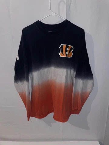 Spirit Jersey Cincinnati Bengals Long Sleeves Shirt Size M Tie dye NFL Pro Line Cover
