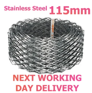 115mm Stainless Steel EML Mesh Roll Next Day Delivery - Picture 1 of 1
