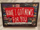 HAVE I GOT NEWS FOR YOU Board Game (Hat Trick, BBC TV, 2005)**New Sealed**RARE**