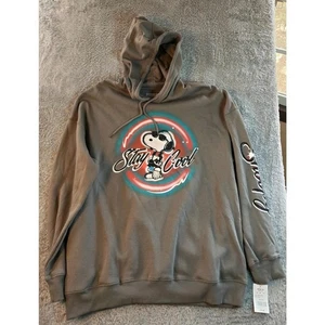 Sudadera con capucha Peanuts Snoopy Stay Cool para hombre talla XL - Imagen 1 de 6