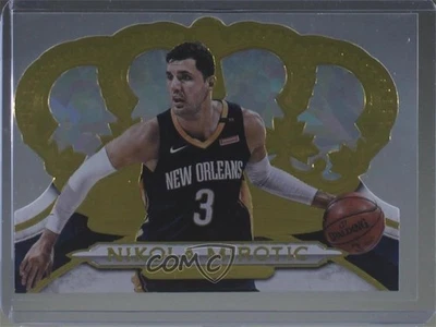 2018-19 Panini Crown Royale Gold Crystal /10 Nikola Mirotic #134 - Image 1 of 2