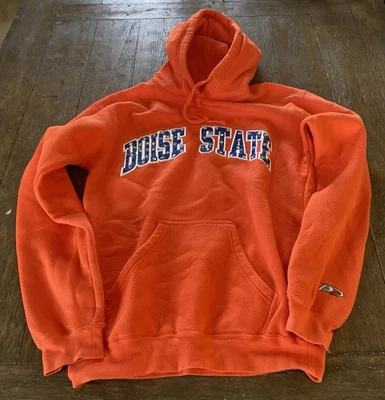 Boise State Broncos NCAA Football Womens Sweatshirt with Bling Size Men Small - Image 1 of 4