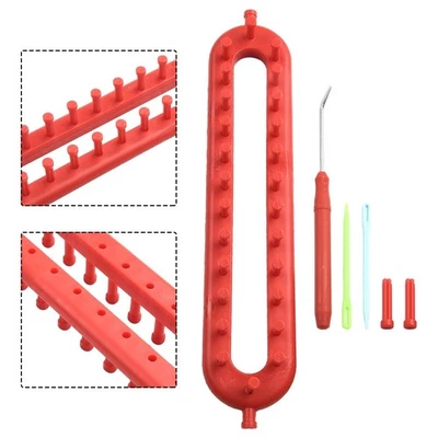 Craft Scarf Knitting Knitting Yellow DIY Knitting Kit Set Scarf Craft Tools - Image 1 of 4