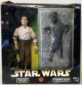 Kenner Star Wars Han Solo Prisoner & Carbonite Block 12" Action Figure Set Boxed - Picture 1 of 5