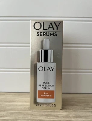 Сыворотка Olay Tone Perfection с витамином B3 + витамином C — 1,3 жидкой унции НОВАЯ - Изображение 1 из 4