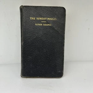 Father Lasance THE SUNDAY MISSAL 1st Edition 1st Printing 1936 Benziger Brothers - Picture 1 of 13