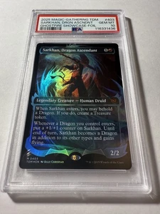 Sarkhan, Dragon Ascendant #0403 (Showcase) Tarkir Foil PSA 10 GEM MINT - Picture 1 of 3
