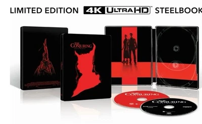 The Conjuring Last Rites Steelbook (4K UHD+Blu-ray+Digital) Sealed Presale 11-25 - Image 1 of 3