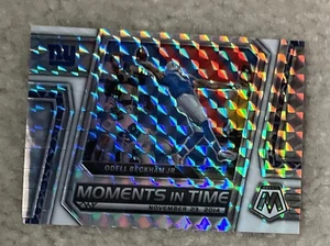 2023 Panini Mosaic Odell Beckham Jr Moments In Time White Mosaic /25! - Picture 1 of 2