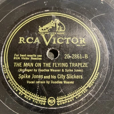 Spike Jones And His City Slickers – William Tell Overture , Canada 10" 78 RPM - Image 1 of 2
