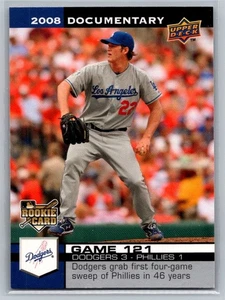 Gioco documentario Upper Deck 2008 121 Clayton Kershaw #3585 - Foto 1 di 2