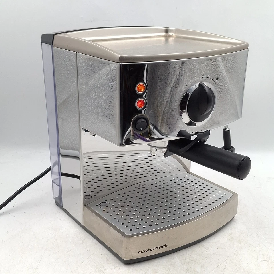 Máquina de café espresso Morphy Richards 47505 Roma espumador de leche Foto 1 de 4