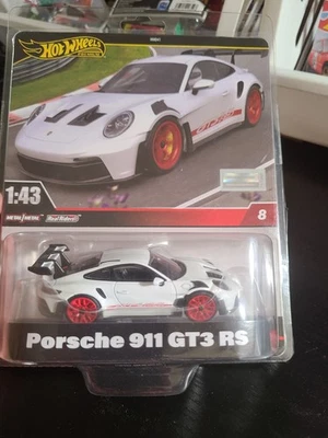 Hot Wheels 1:43 Premium Porsche 911 GT3 RS Lot of 2: One to Keep & One to Play - Image 1 of 4