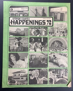 Vintage Orange County Happenings July 1972 Issue. Full of Great Advertising. - Picture 1 of 16