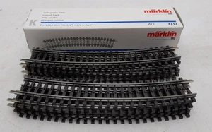 Marklin 2232 HO 16-3/4 42.5cm, 22-Degree, 30' Radius Curve K Track Section (10) - Picture 1 of 5