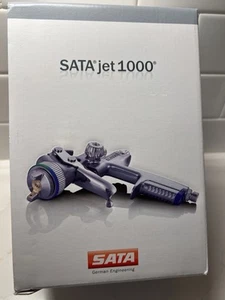 New SATA Jet 1000 B RP Spray Gun With 1.6 Nozzle Tip Set And 0.6 L QCC Cup - Picture 1 of 3
