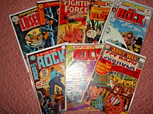 DC WAR OAAW/OFF(8) AVE VG+ SGT ROCK LOSERS 1966-1976 - Picture 1 of 3