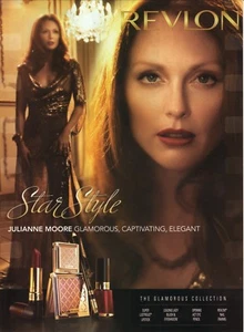 2005 Revlon Star Style Print Ad--Julianne Moore - Picture 1 of 1