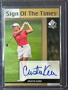 Cristie Kerr 2012 Upper Deck UD SP Authentic Sign of the Times Auto #ST-CK - Picture 1 of 2