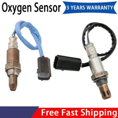 Sensor de oxigênio 2 peças para cima+para baixo para 2011-2013 Nissan Altima 2.5L L4 emissões federais - Imagem 1 de 4