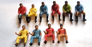10 Britains Farm Tractor driver figures job lot - Picture 1 of 1