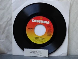 George Michael:  Kissing A Fool   U.S   1988  JUKEBOX   7" - Picture 1 of 3