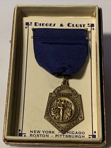 1940/50’s DIEGES & CLUST Florida Band Medal cast in Bronze - Picture 1 of 10