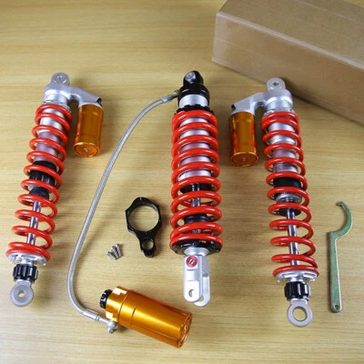 STAGE 3 PERFORMANCE FRONT & REAR SHOCKS ABSORBER FOR YAMAHA YFZ450 HONDA TRX450R - Image 1 of 4