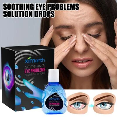 #.1/2/3/5Pcs Treatment Eye Problems Solution Drops Soothing Eye Drops 10ml Sales - Image 1 of 4